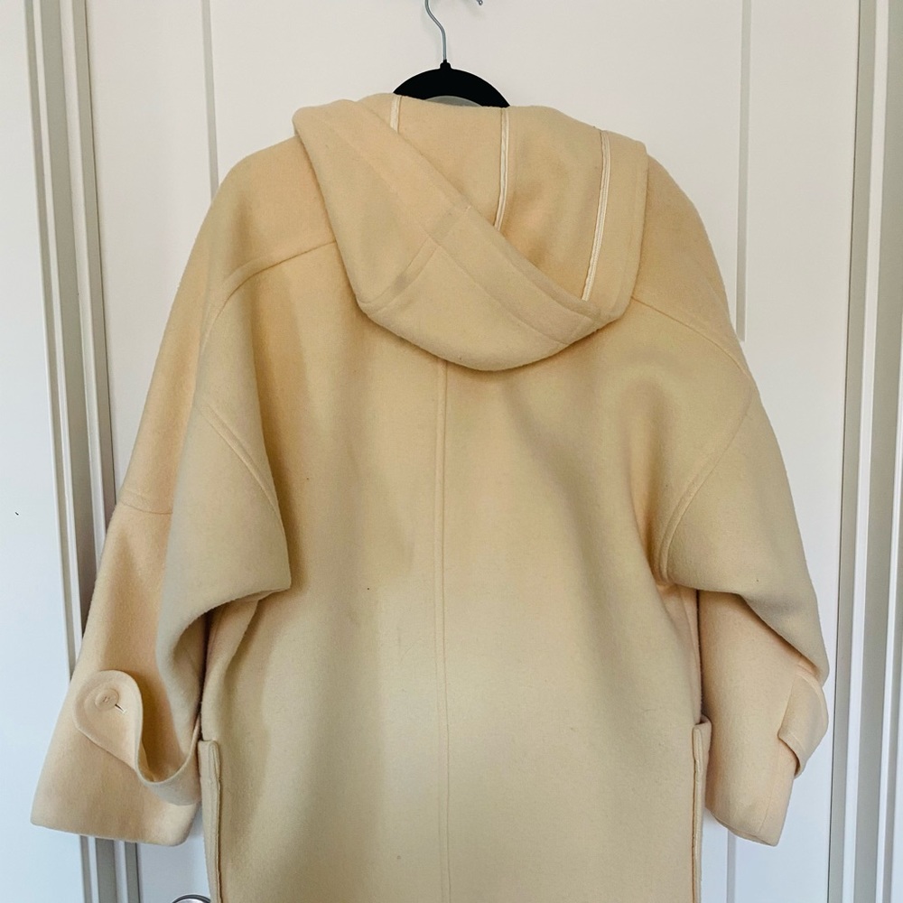 Burberry Hooded Wool Coat